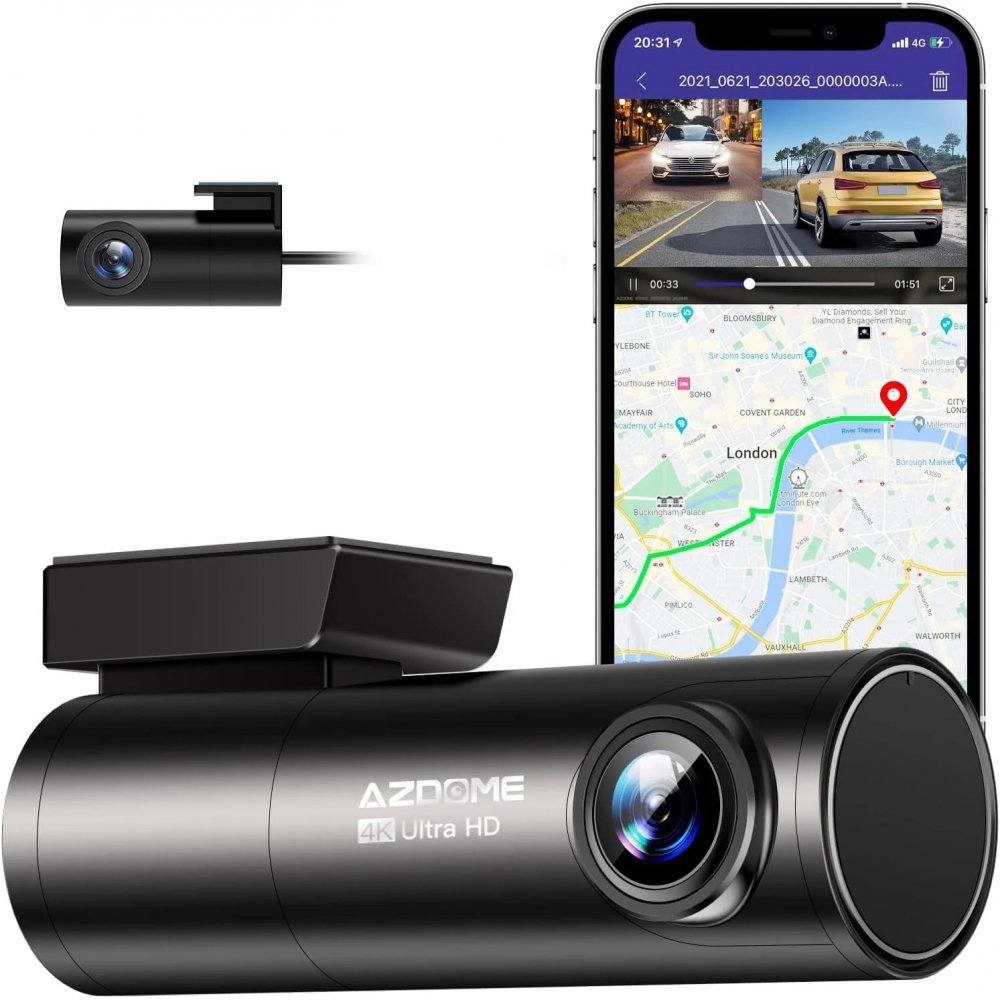 Azdome M300S — Camera DVR 2 canale