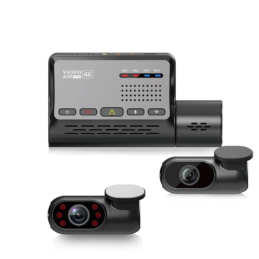 Viofo A139 Pro 3ch — Camera DVR 3 canale